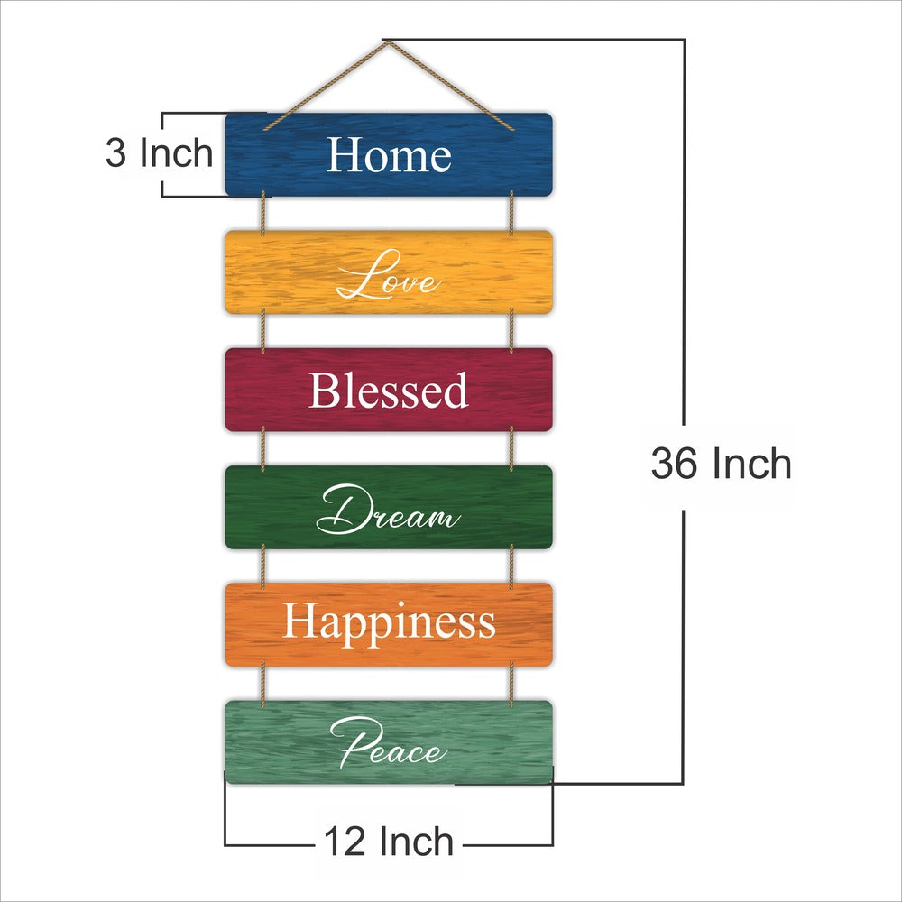 Home - Blessed - Dream - Stylish Motivational Wall Hangings for Every Room
