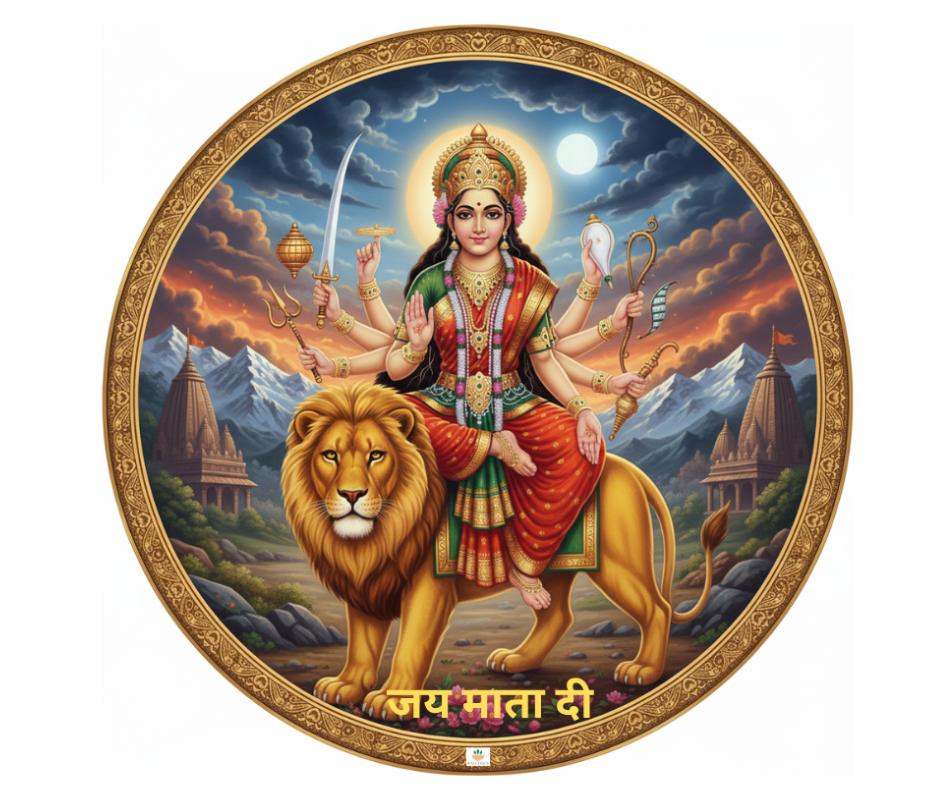 Jai Mata di - 12 Inch Wall Hanging