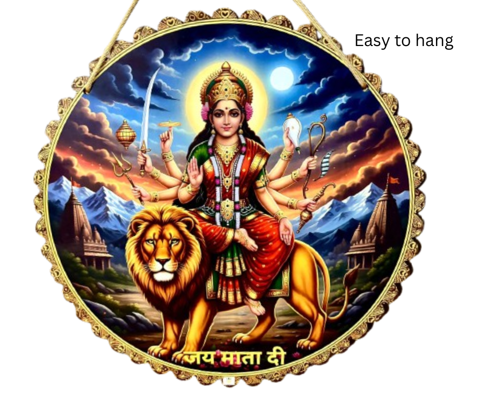 Jai Mata di - 12 Inch Wall Hanging
